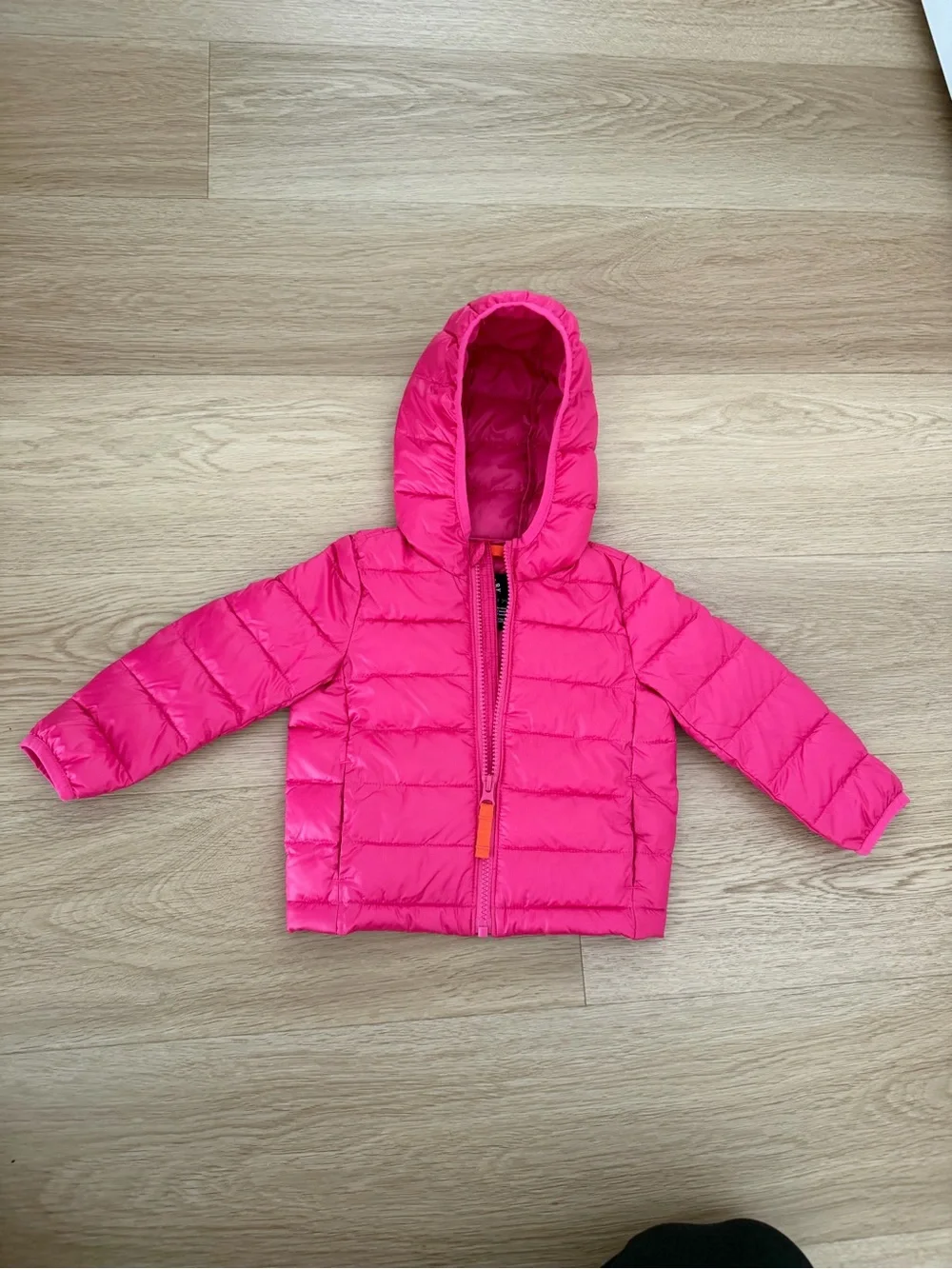 Primary Lightweight Puffer Jacket - Size 12-18 months